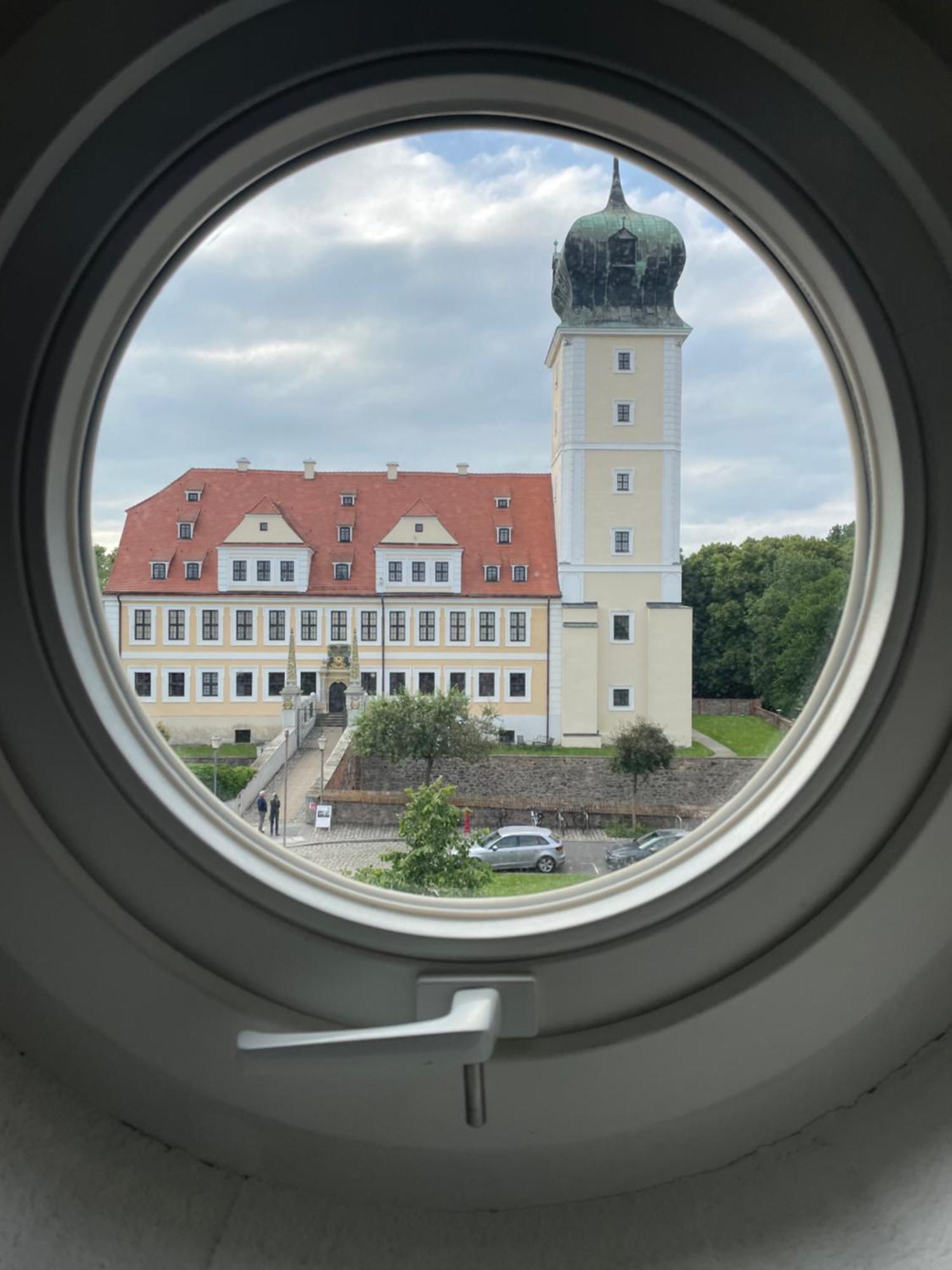 Appartments Zur Schlosswache Delitzsch Esterno foto