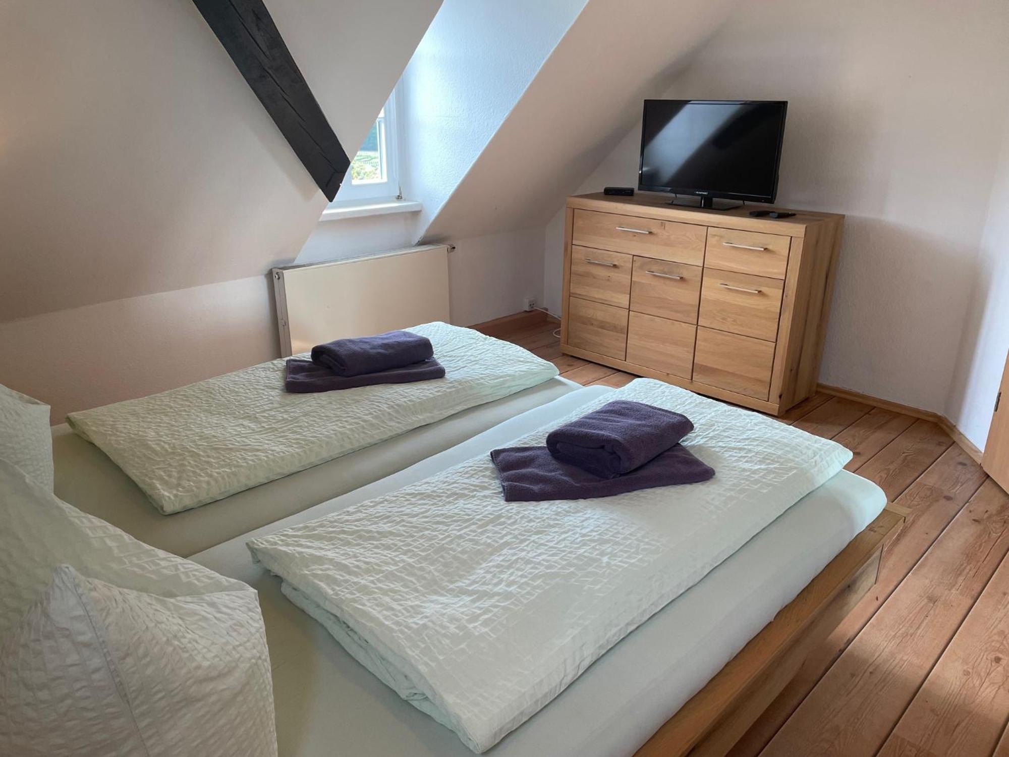 Appartments Zur Schlosswache Delitzsch Esterno foto